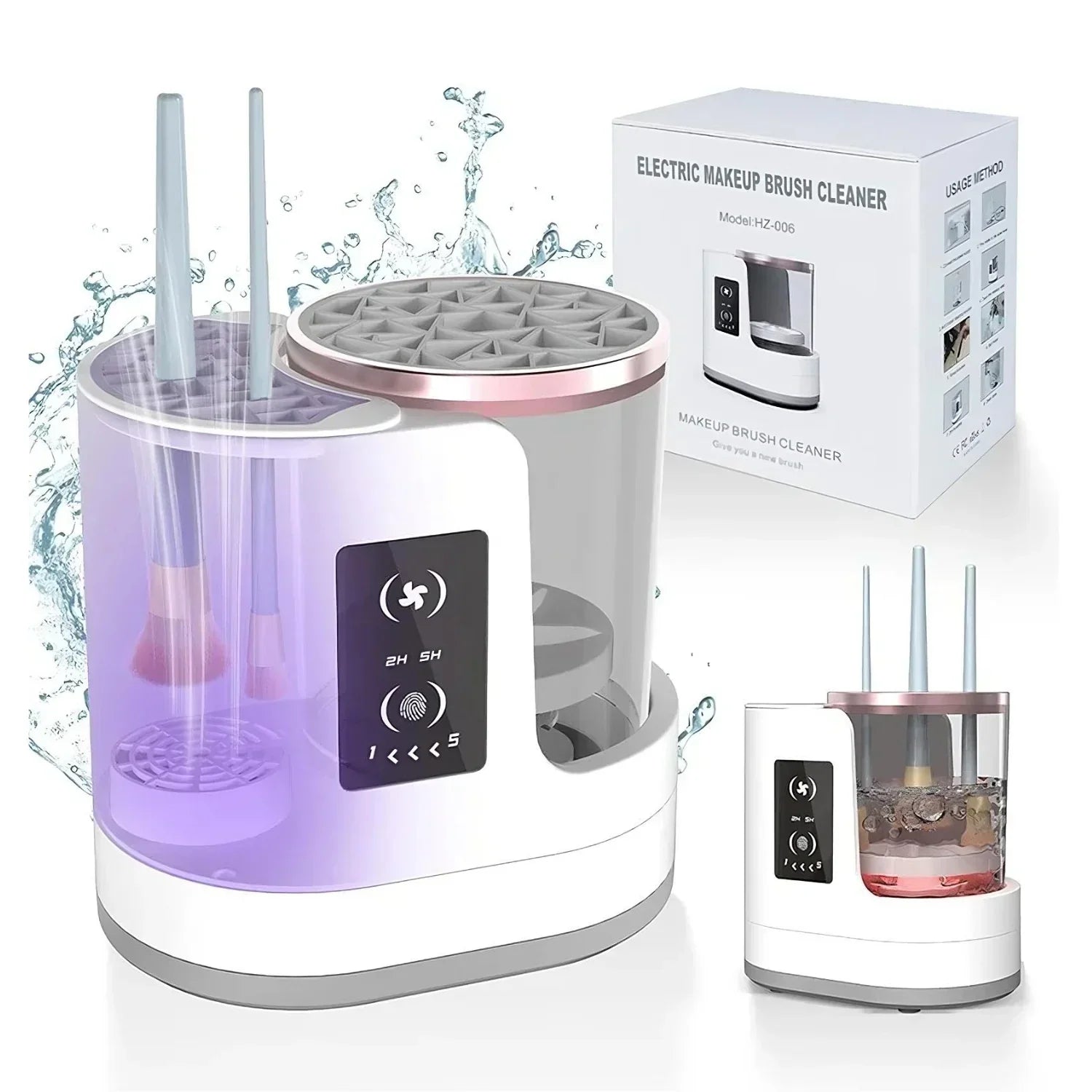 3 in 1 Electric Makeup Brush Cleaner - CloudEmpire Trends