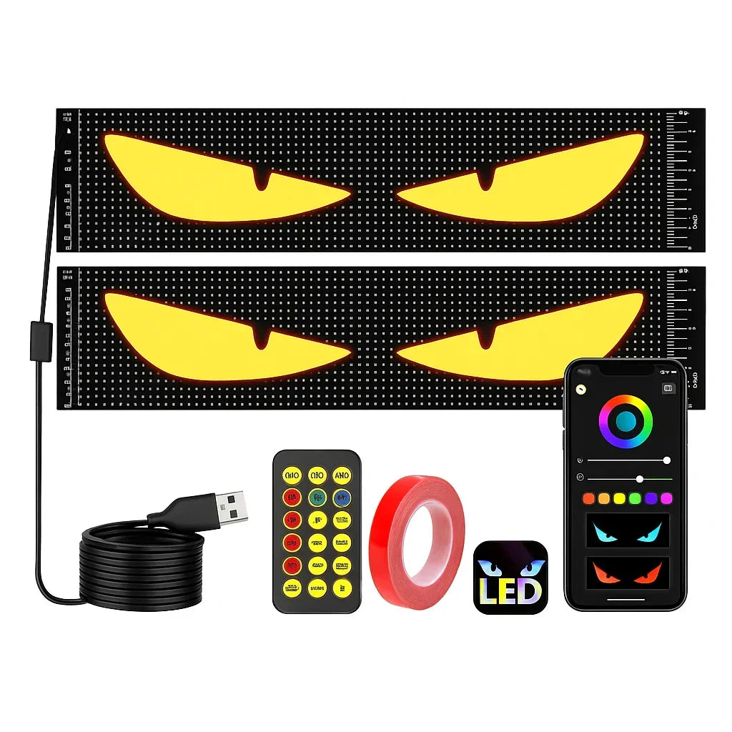 GlowEye Dynamic Windshield Lights - CloudEmpire Trends