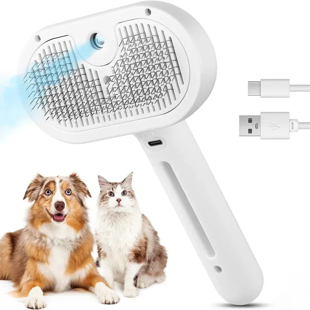 Pet Steam Grooming Comb - CloudEmpire Trends