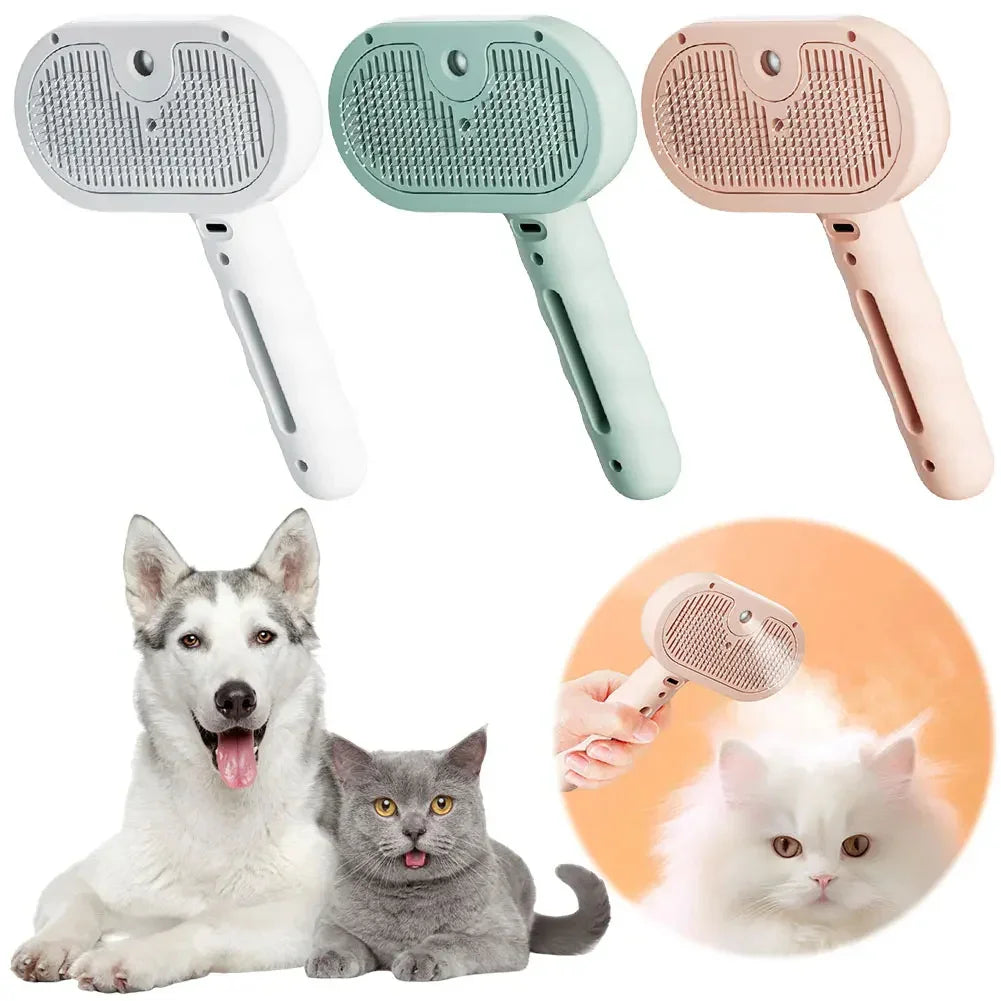 Pet Steam Grooming Comb - CloudEmpire Trends