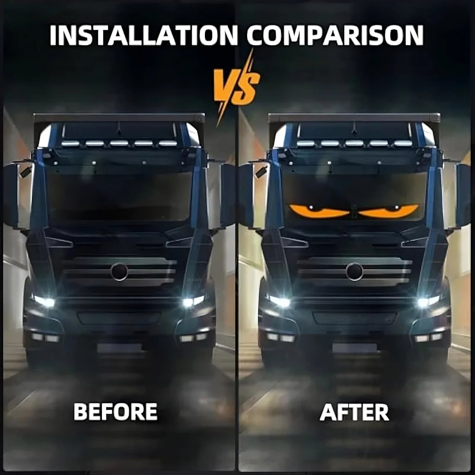 GlowEye Dynamic Windshield Lights - CloudEmpire Trends