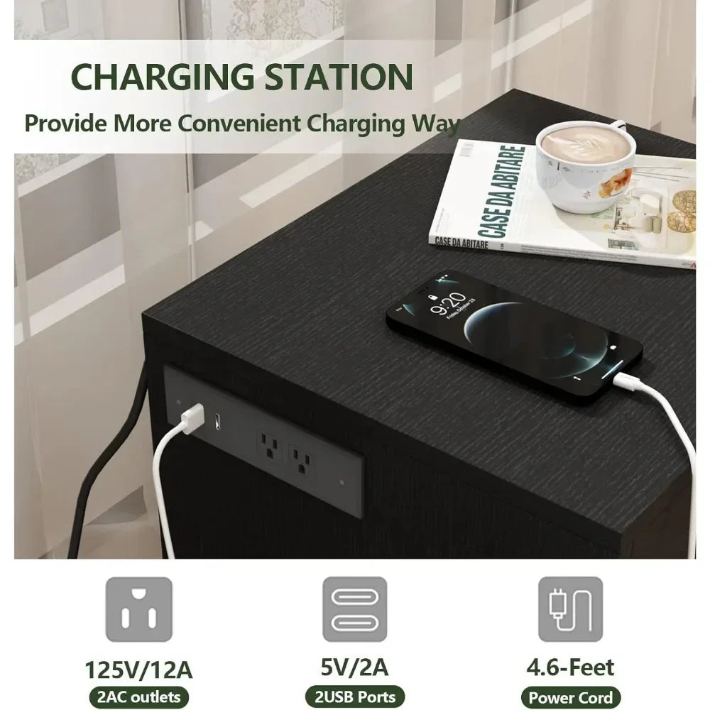 SmartVault RFID Nightstand - CloudEmpire Trends