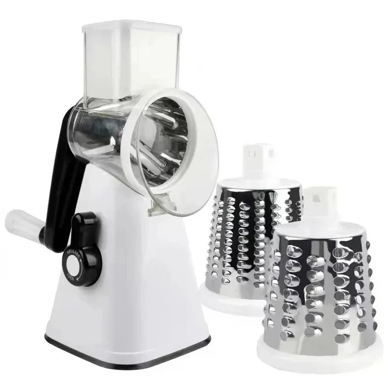 3-in-1 Rotary Cheese Grater & Vegetable Slicer - CloudEmpire Trends