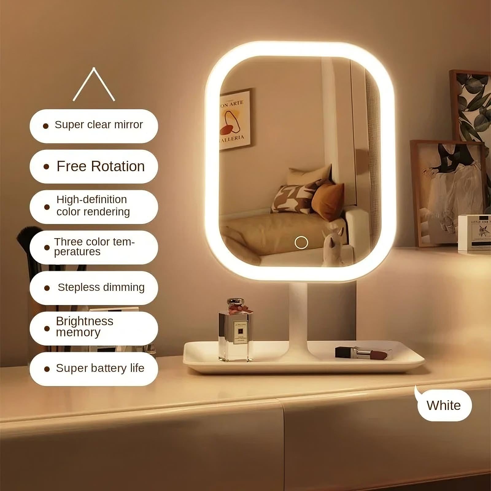 LED Makeup Mirror - CloudEmpire Trends